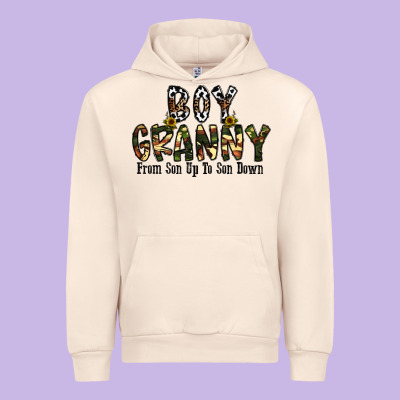 Boy Granny From Son Up To Sondown Urban Hoodie Designed By Cowhidedigitalart