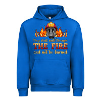 Cobalt the fire with firefighter air mask Urban Hoodie - HRA Design Shop