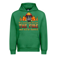 Emerald the fire with firefighter air mask Urban Hoodie - HRA Design Shop
