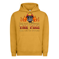 Pigment Peanut Butter the fire with firefighter air mask Urban Hoodie - HRA Design Shop