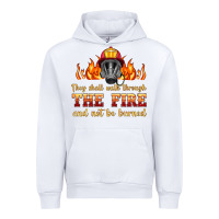 White the fire with firefighter air mask Urban Hoodie - HRA Design Shop