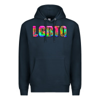 Navy lgbtq Premium Hoodie - HRA Design Shop