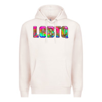 Pale Pink lgbtq Premium Hoodie - HRA Design Shop