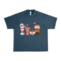 Midnight Navy Mommy coffee Urban Heavy Tee - Artiststas