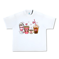 White Mommy coffee Urban Heavy Tee - Artiststas