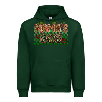 Forest Green valentines day mama's boy olivia Urban Hoodie - OliviaCreatesArt