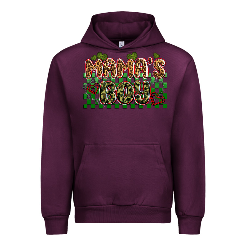 Valentines Day Mama's Boy Olivia Urban Hoodie by OliviaCreatesArt | Teevron