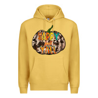 Antique Gold happy fall yall Premium Hoodie - RacoonDesign