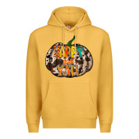 Mustard happy fall yall Premium Hoodie - RacoonDesign