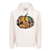 Pale Pink happy fall yall Premium Hoodie - RacoonDesign