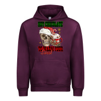 Mauve Wine hot chocolate to warm your soul Urban Hoodie - FaDigitalArtStudio