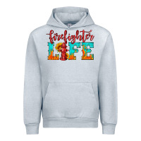 Heather Grey firefighter life Urban Hoodie - HRA Design Shop