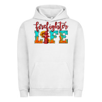 Pigment Lunar Rock firefighter life Urban Hoodie - HRA Design Shop