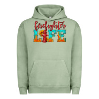 Pigment Oil Green firefighter life Urban Hoodie - HRA Design Shop