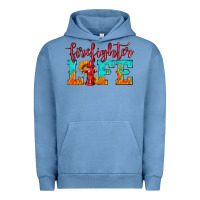 Pigment Pebble Blue firefighter life Urban Hoodie - HRA Design Shop