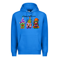 True Royal happy halloween gnomes black Premium Hoodie - RacoonDesign