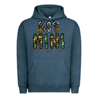 Pigment Midnight Navy boy mini from son up to son down Urban Hoodie - CowhideDigitalArt