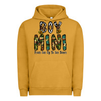 Pigment Peanut Butter boy mini from son up to son down Urban Hoodie - CowhideDigitalArt