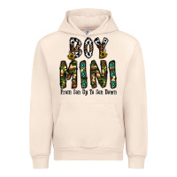 Sandshell boy mini from son up to son down Urban Hoodie - CowhideDigitalArt