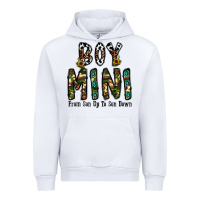 White boy mini from son up to son down Urban Hoodie - CowhideDigitalArt