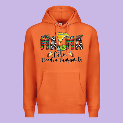 Mama Cita Needs A Margarita Premium Hoodie Designed By Cowhidedigitalart