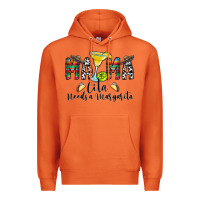 Carrot Mama Cita Needs a Margarita Premium Hoodie - CowhideDigitalArt