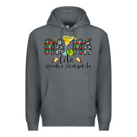 Rock Mama Cita Needs a Margarita Premium Hoodie - CowhideDigitalArt