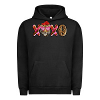 Pigment Black xoxo tiger olivia Urban Hoodie - OliviaCreatesArt