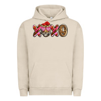 Pigment French Oak xoxo tiger olivia Urban Hoodie - OliviaCreatesArt