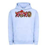 Pigment Grape Ice xoxo tiger olivia Urban Hoodie - OliviaCreatesArt