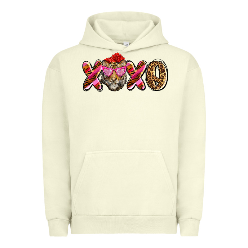 Xoxo Tiger Olivia Urban Hoodie by OliviaCreatesArt | Teevron