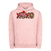 Pigment Salmon xoxo tiger olivia Urban Hoodie - OliviaCreatesArt