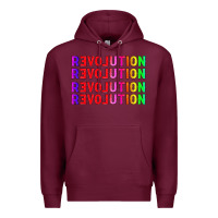 Burgundy lgbtq revolution Premium Hoodie - HRA Design Shop