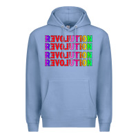 Colony Blue lgbtq revolution Premium Hoodie - HRA Design Shop
