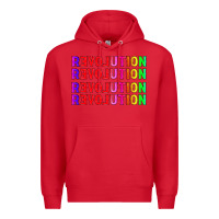 Red lgbtq revolution Premium Hoodie - HRA Design Shop