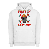 Pigment Lunar Rock firefighter face mask with axes Urban Hoodie - HRA Design Shop
