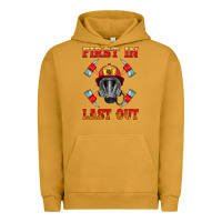 Pigment Peanut Butter firefighter face mask with axes Urban Hoodie - HRA Design Shop