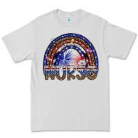 Dove Grey american nurse Premium Tee - SublimationCraftShop