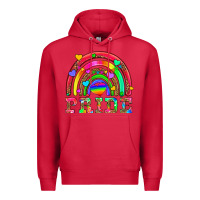 Cardinal lgbtq pride and rainbow Premium Hoodie - HRA Design Shop
