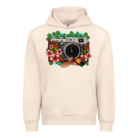 Sandshell floral lotus leaf film roll vintage camera Urban Hoodie - FaDigitalArtStudio