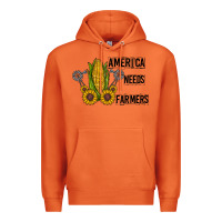 Carrot america needs farmers Premium Hoodie - CowhideDigitalArt