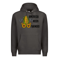 Smoke america needs farmers Premium Hoodie - CowhideDigitalArt