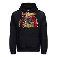 Black la mama mas chingona Urban Hoodie - RacoonDesign