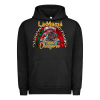 Pigment Black la mama mas chingona Urban Hoodie - RacoonDesign
