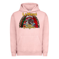 Pigment Salmon la mama mas chingona Urban Hoodie - RacoonDesign