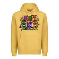 Antique Gold happy halloween jar Premium Hoodie - RacoonDesign