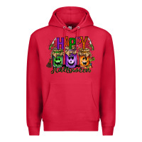 Cardinal happy halloween jar Premium Hoodie - RacoonDesign