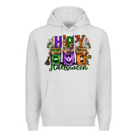 Dove Grey happy halloween jar Premium Hoodie - RacoonDesign