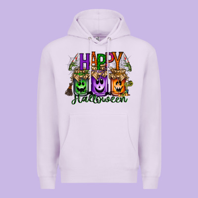 Happy Halloween Jar Premium Hoodie Designed By Racoondesign