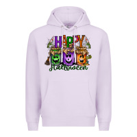 Lilac happy halloween jar Premium Hoodie - RacoonDesign
